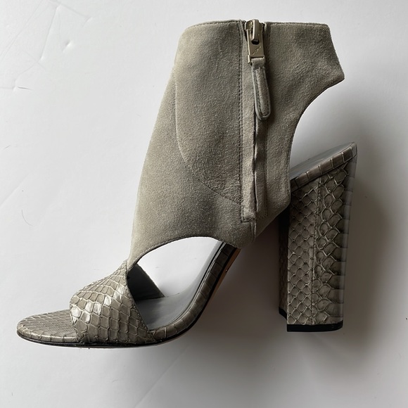 Snakeskin BRIAN ATWOOD Biella Heels, size 9 - Picture 4 of 9